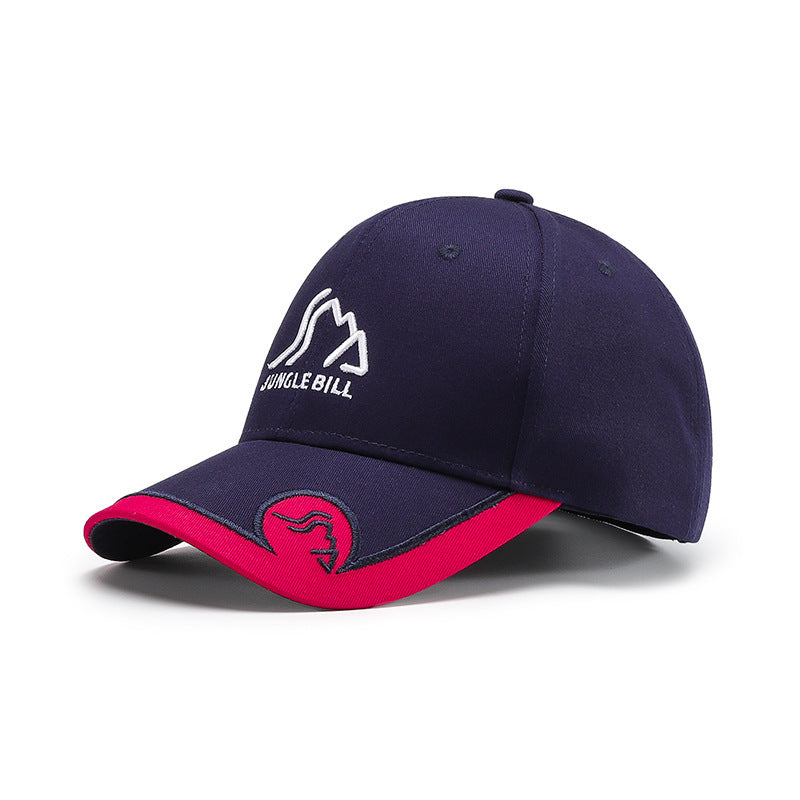 Letter Three-dimensional Embroidery Hard Top Big Head Circumference American Baseball Cap