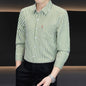 Striped Youth Korean Slim Fit Casual All-match Shirt