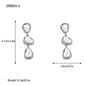 European And American Long Pearl Earrings Women's Niche Normcore Bag