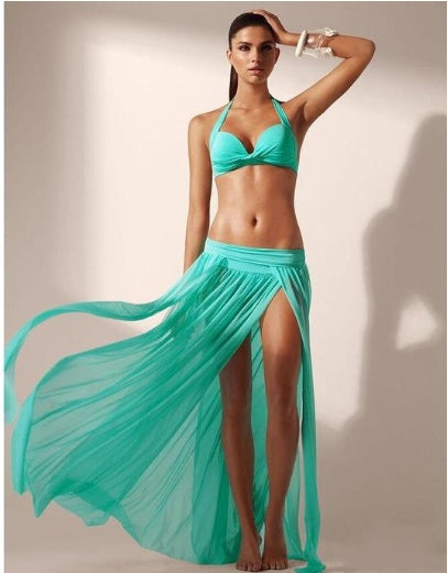 Mesh beach skirt