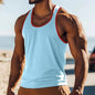 New American Style Slim Fit Casual Sports Men's Summer Vest