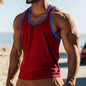 New American Style Slim Fit Casual Sports Men's Summer Vest