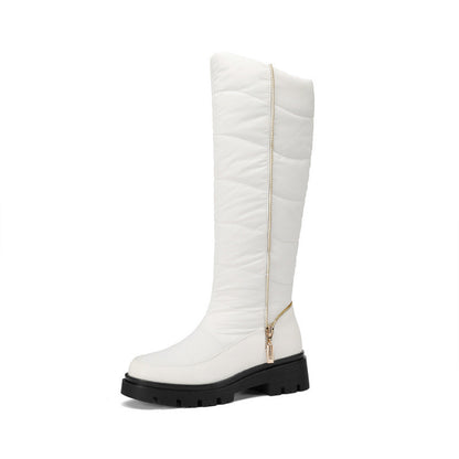 Winter Round-toe Women's Snow Boots