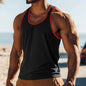 New American Style Slim Fit Casual Sports Men's Summer Vest