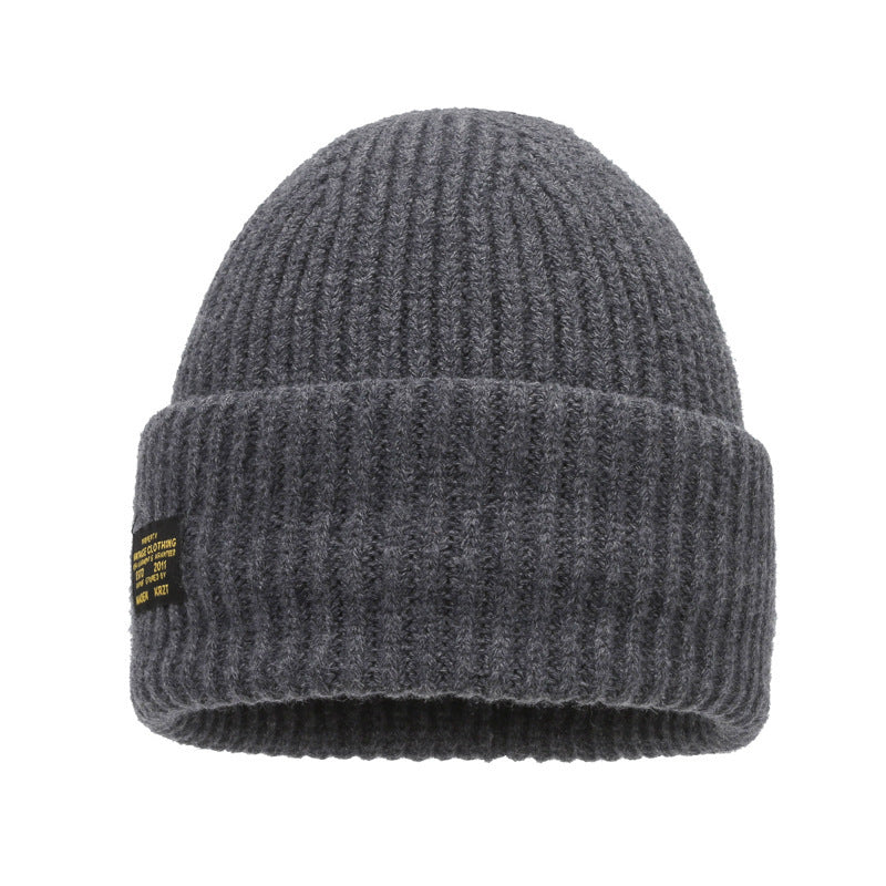 Fashion Personality Thickening Knitted Men's Hat