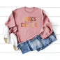 European And American Round Neck Sweater Women's Printing Stylish All-matching