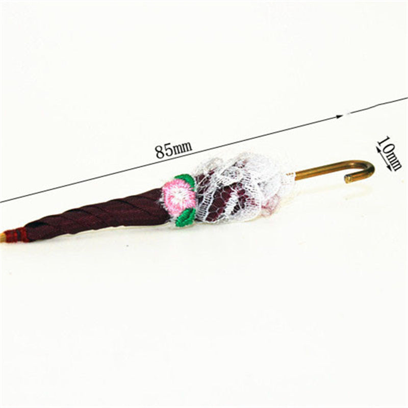 Miniature Toy Model Scenes Dollhouse Accessories Umbrellas