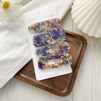 Korean Girl With Broken Hair Side Clip