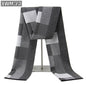 Men's Scarf European And American Cashmere Autumn And Winter Business Plaid