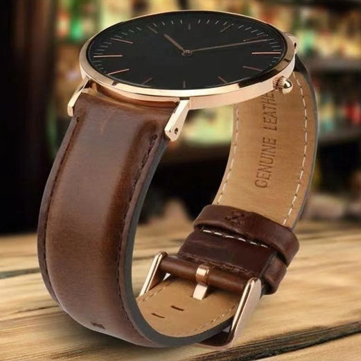 Waterproof Sweat-proof Plain Weave Pin Buckle Watch Band