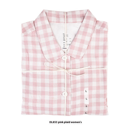 Double-layer Yarn Pajamas Without Printing