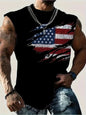 Fashion Personality New Printed Men's Vest Top