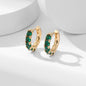 Copper Micro Inlaid Zircon Thickened Color Retention Ear Clip