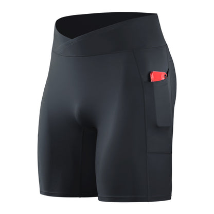 Summer Running Five-point Tights Men