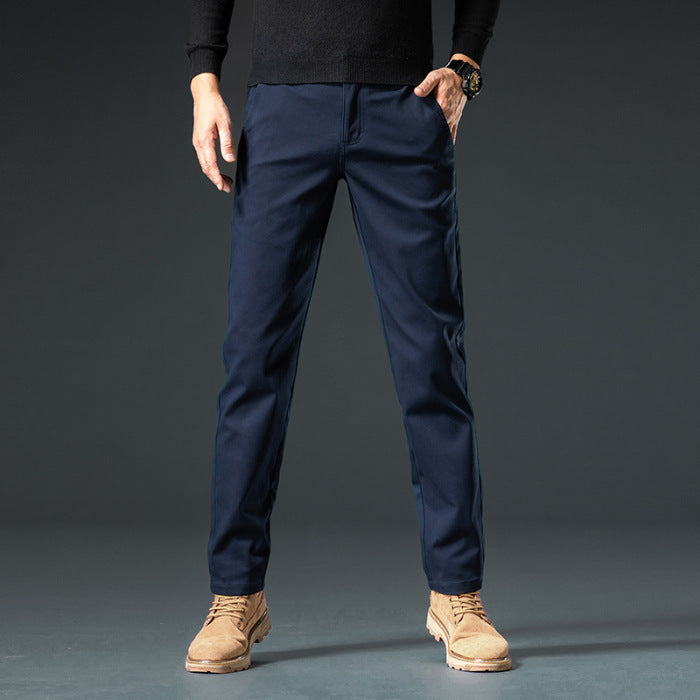 Men's Straight Stretch Casual Pants