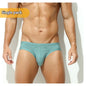 Sexy Back Hollow Men's Briefs Low Waist Sexy Three-dimensional