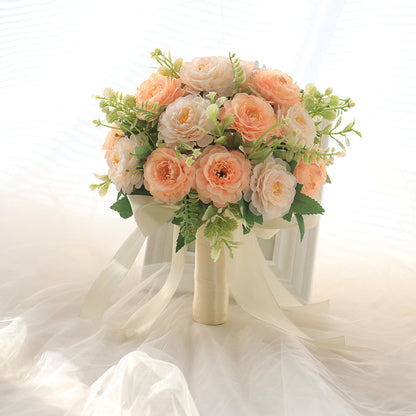Wedding Bouquet Fake Flowers Photo Props Bouquet Simulation