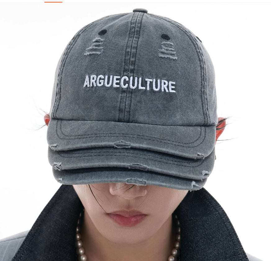 Design Damaged Burrs Sun Hat