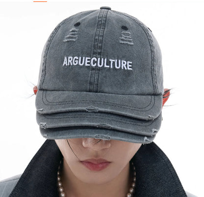 Design Damaged Burrs Sun Hat