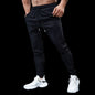 Men's Solid Color Casual Ice Silk Sports Quick-drying Trousers