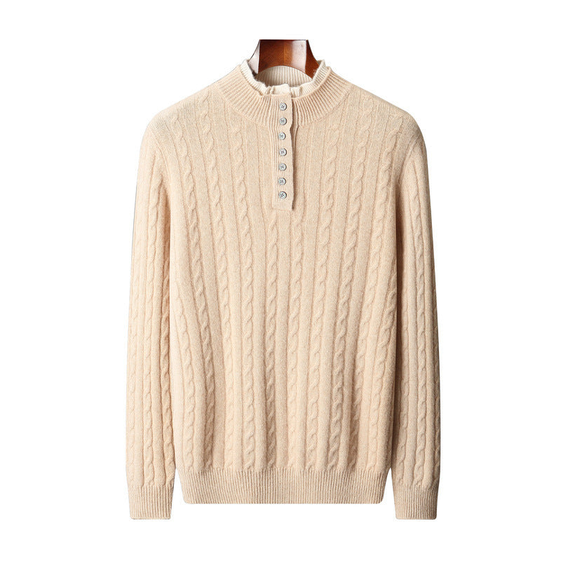 Thick Sweater Men's Idle Style Pullover