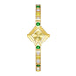 Light Luxury Temperament Gradient Diamond Anique Pocket Watch Spring Green Women's Watch