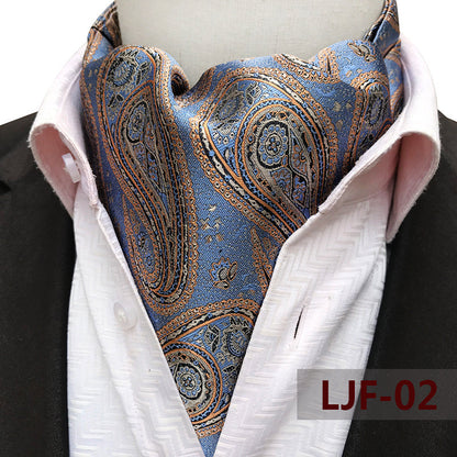 Men's Scarf Jacquard Polyester British
