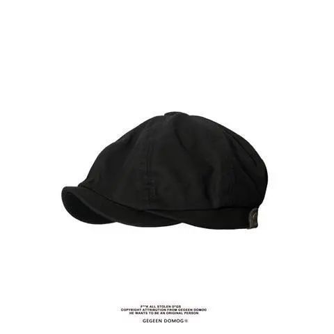 Octagonal Cap Men's Beret Cotton