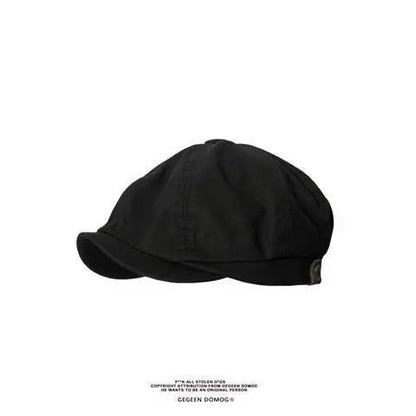 Octagonal Cap Men's Beret Cotton