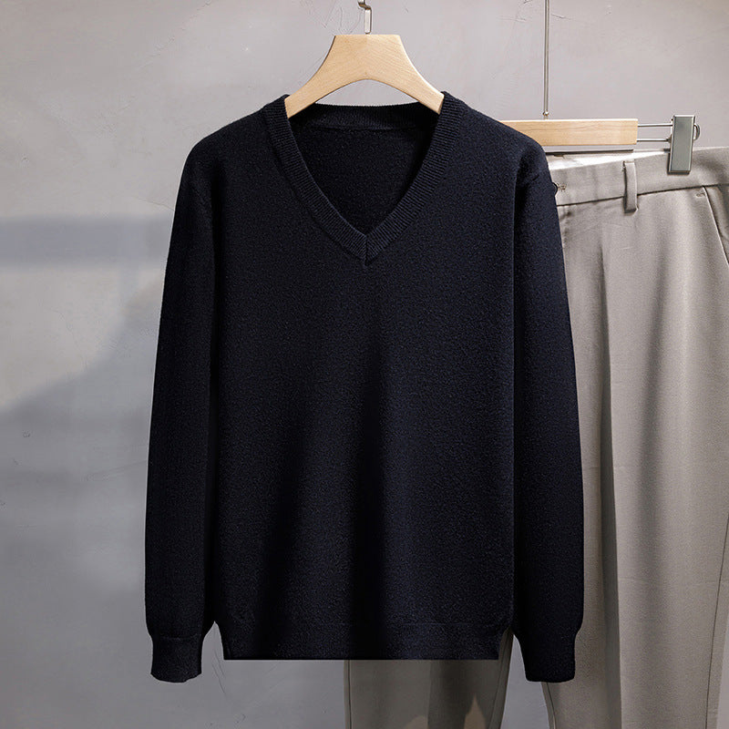 Men's Pullover Long Sleeve Fashion Bottoming Shirt Top