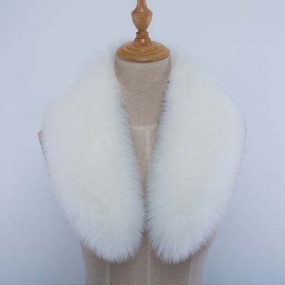 Bib Down Jacket Hat Strip Coat Collar