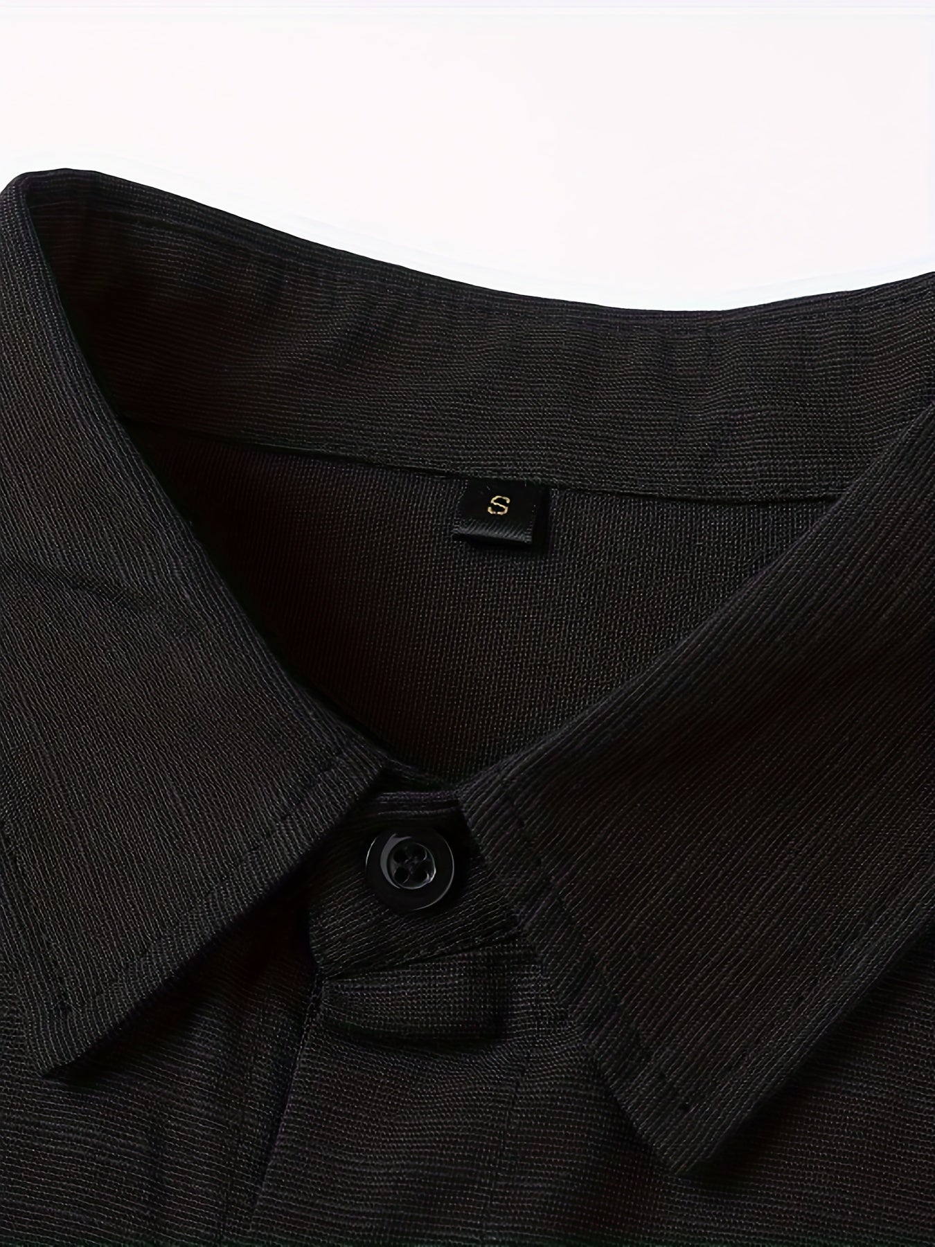 Loose Colored Lapel Long-sleeved Casual Men's Shirt For Teenagers