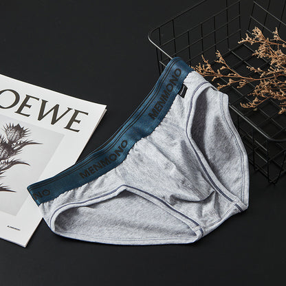 Men's Underwear Low Waist Cotton Tight Sexy Comfortable Breathable