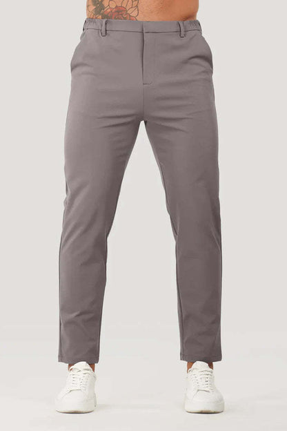 Solid Color Casual Men's Suit Pants Business All-match Trousers