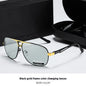 Men's New Day And Night Dual-use Discolored Sunglasses