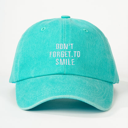 Washed Baseball For Men And Women Sun-poof Peaked Cap