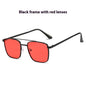 Men's Square Metal UV-proof Sunglasses