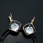 Korean Style Graceful Earrings Simple Square