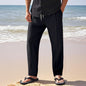 Tether Wide Leg Straight Men's Casual Pants