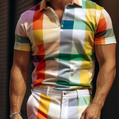 T-shirt Men's Youth Leisure All-matching Slim Fit