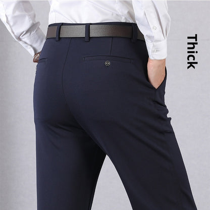 Elastic Dad Suit Trousers For Middle-aged And Elderly People