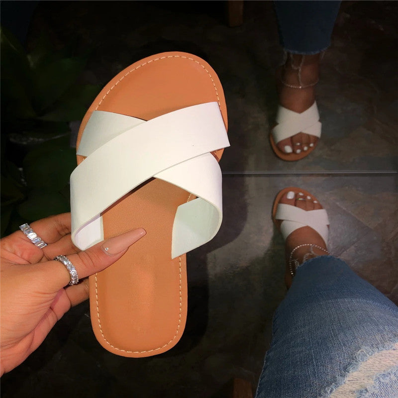Wear beach slippers