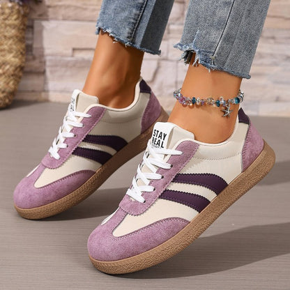 Fashionable Casual White Sneakers For Women