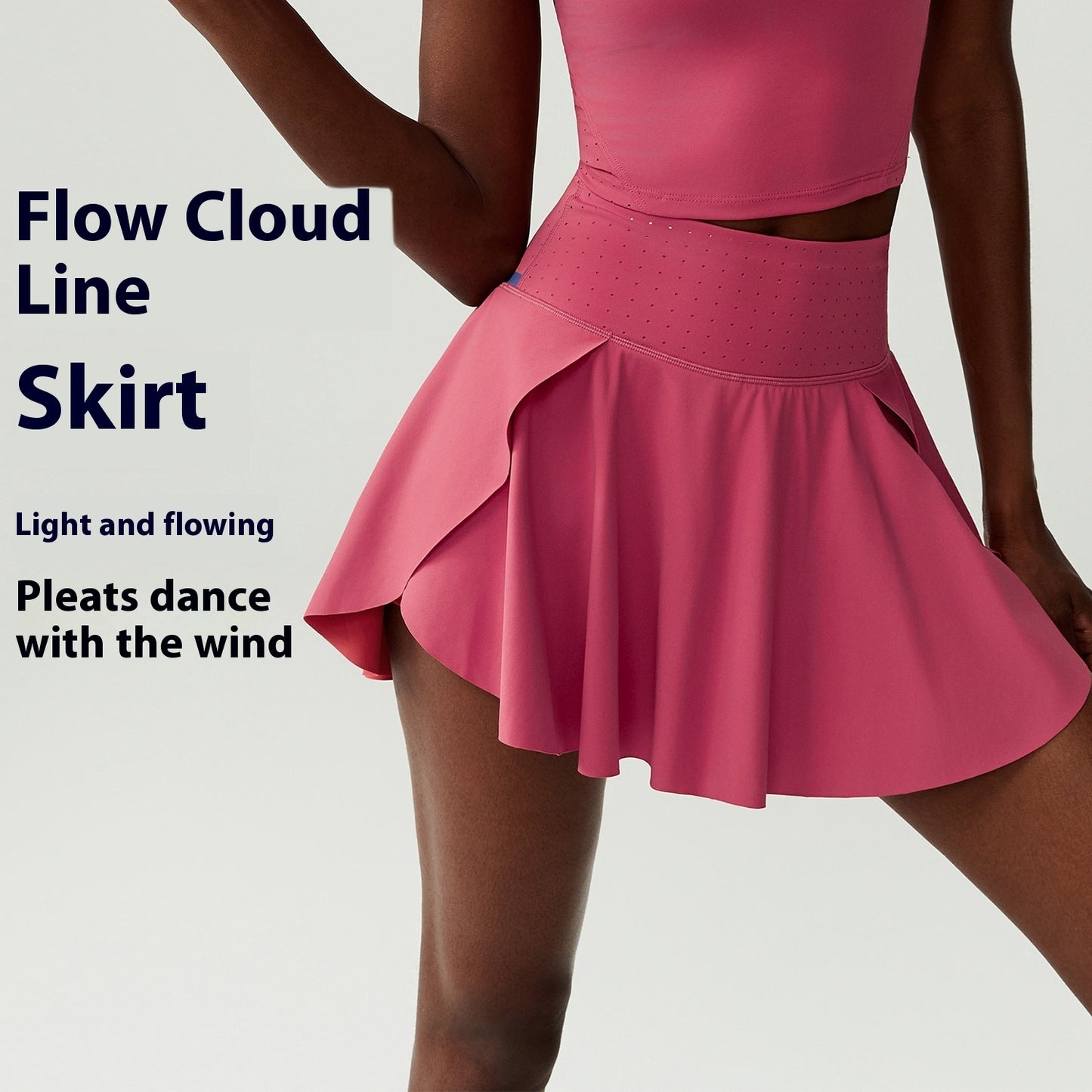 Women's Speed Drying Yoga Fitness Half Body Skirt
