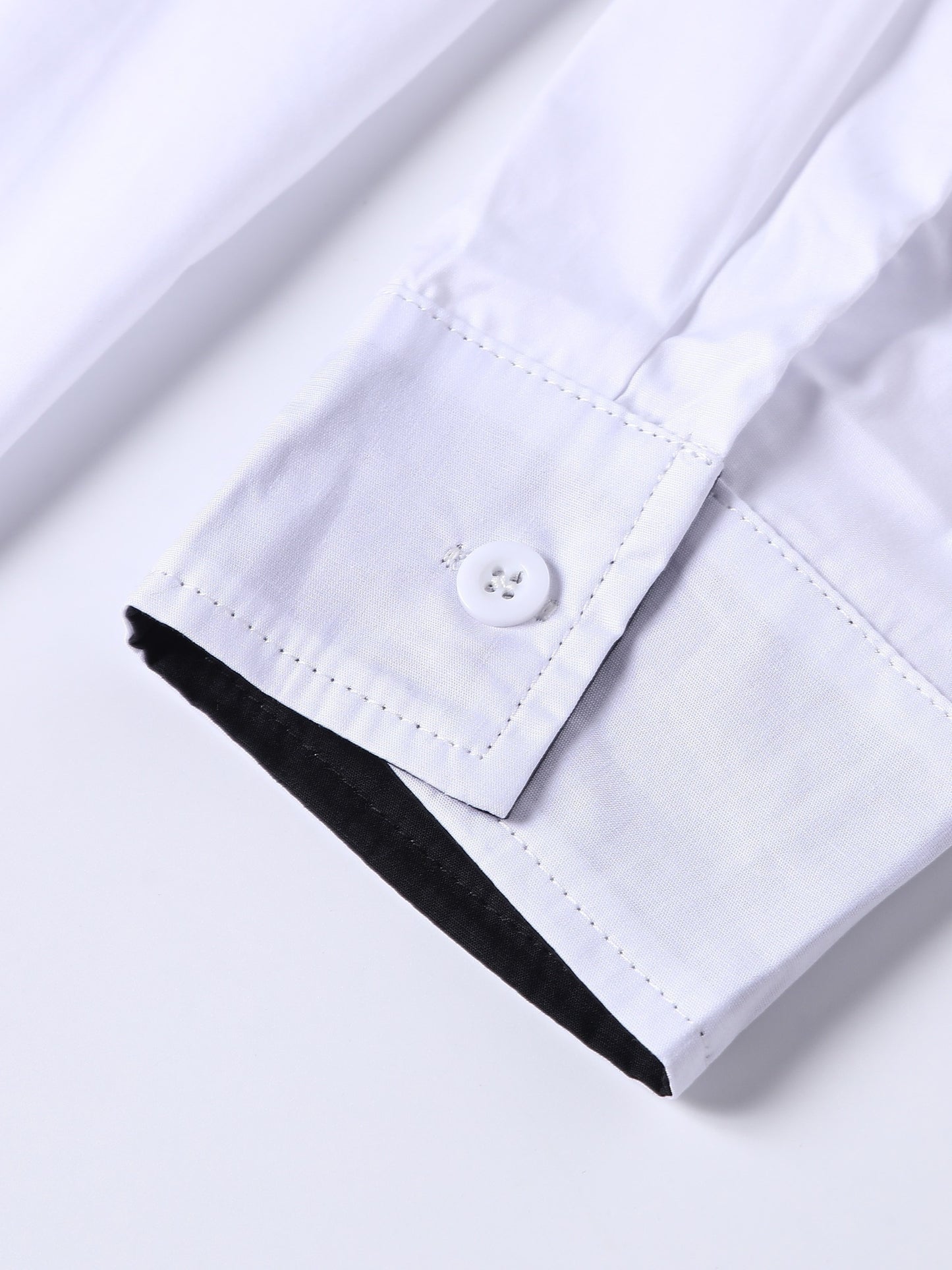 A Cool And Casual Long-sleeved Shirt In Contrasting Colors For A Teenage Man