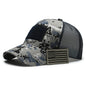Tear Mark Velcro Outdoor Sun Protection Tactical Camouflage Baseball Hat