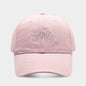 Fashion Letter Baseball Cap Show Face Small Female Japanese Style Artistic