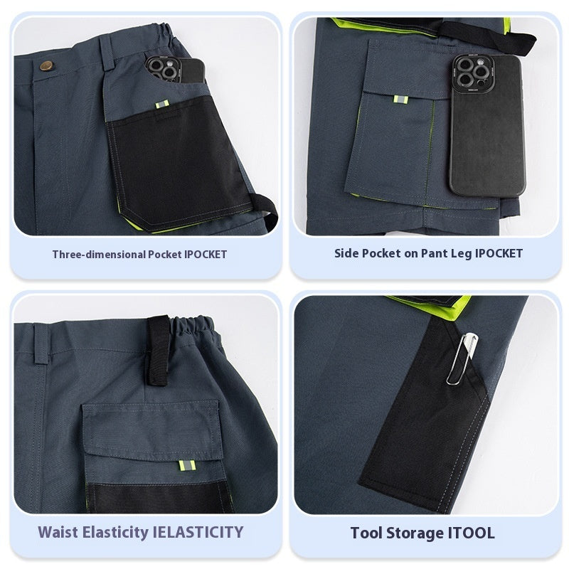 Short Summer Casual Work Pants Men