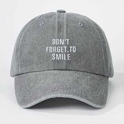 Washed Baseball For Men And Women Sun-poof Peaked Cap