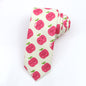 Korean Style Narrow Men's Clothing Cotton Tie